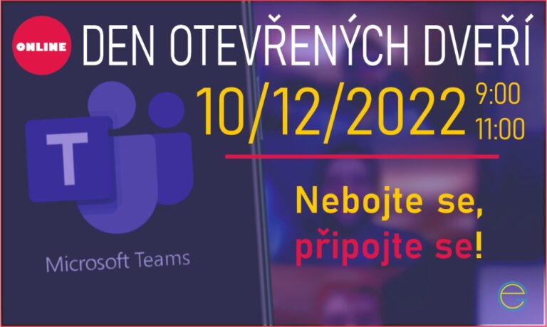 Pozvánka GNB – Den otevřených dveří ONLINE