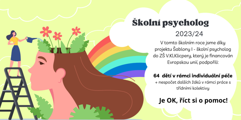 Závěrečná zpráva školního psychologa 2023/24